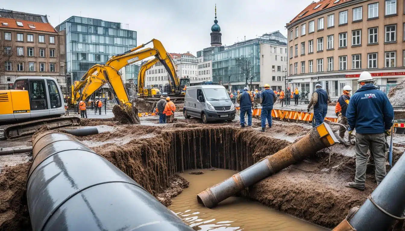 Hauptwasserleitung verstopft Berlin