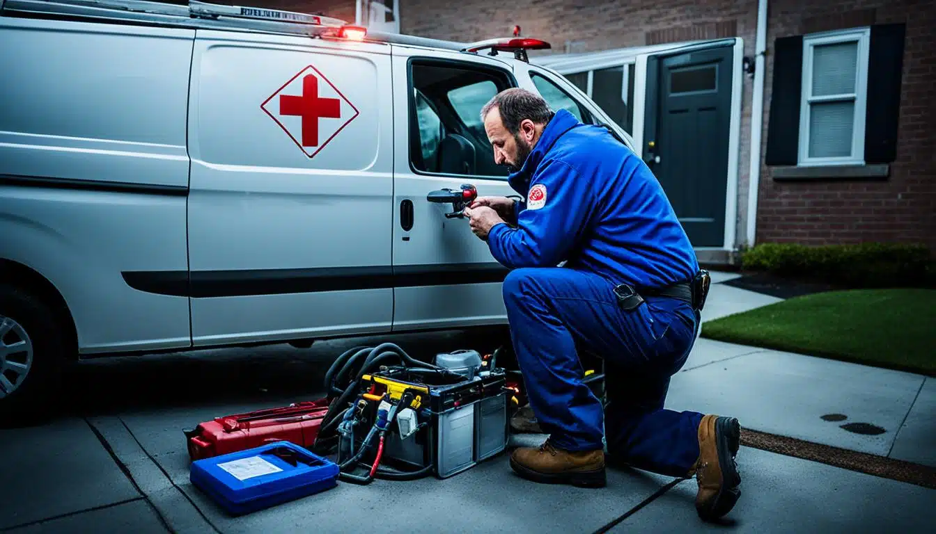 Notdienst für Sanitärprobleme