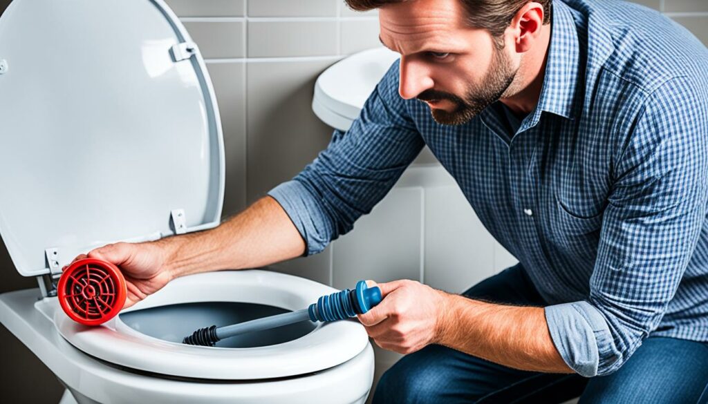 WC Verstopfung beheben