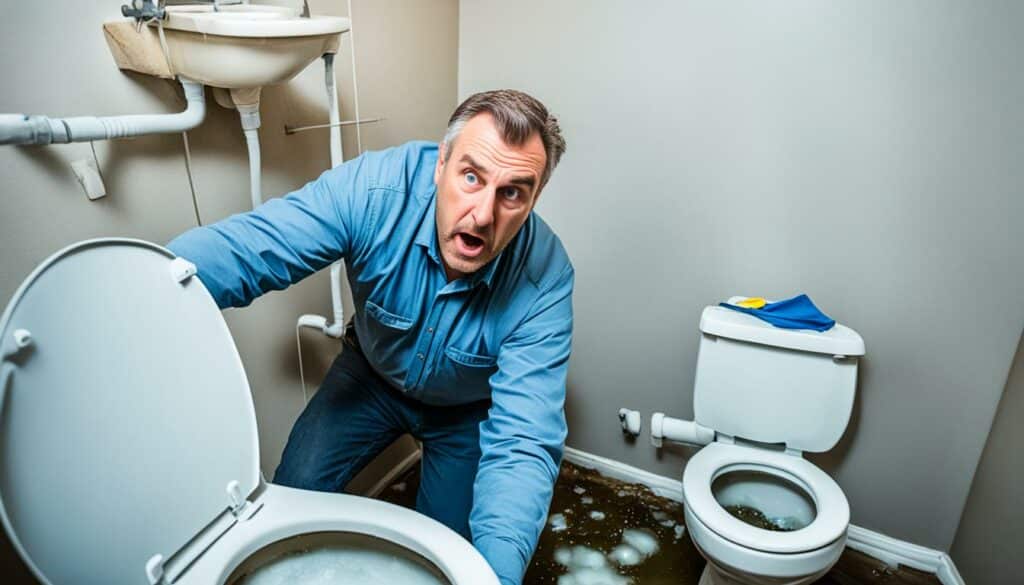 abfluss verstopft Toilette Vermieter zuständig