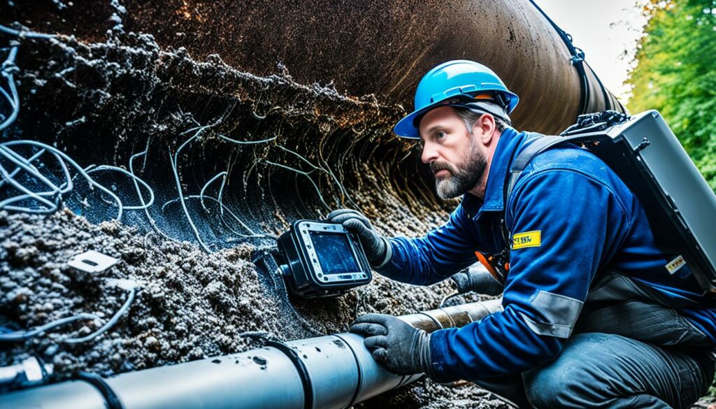 Kanal-TV-Technologie Inspektion in Berlin
