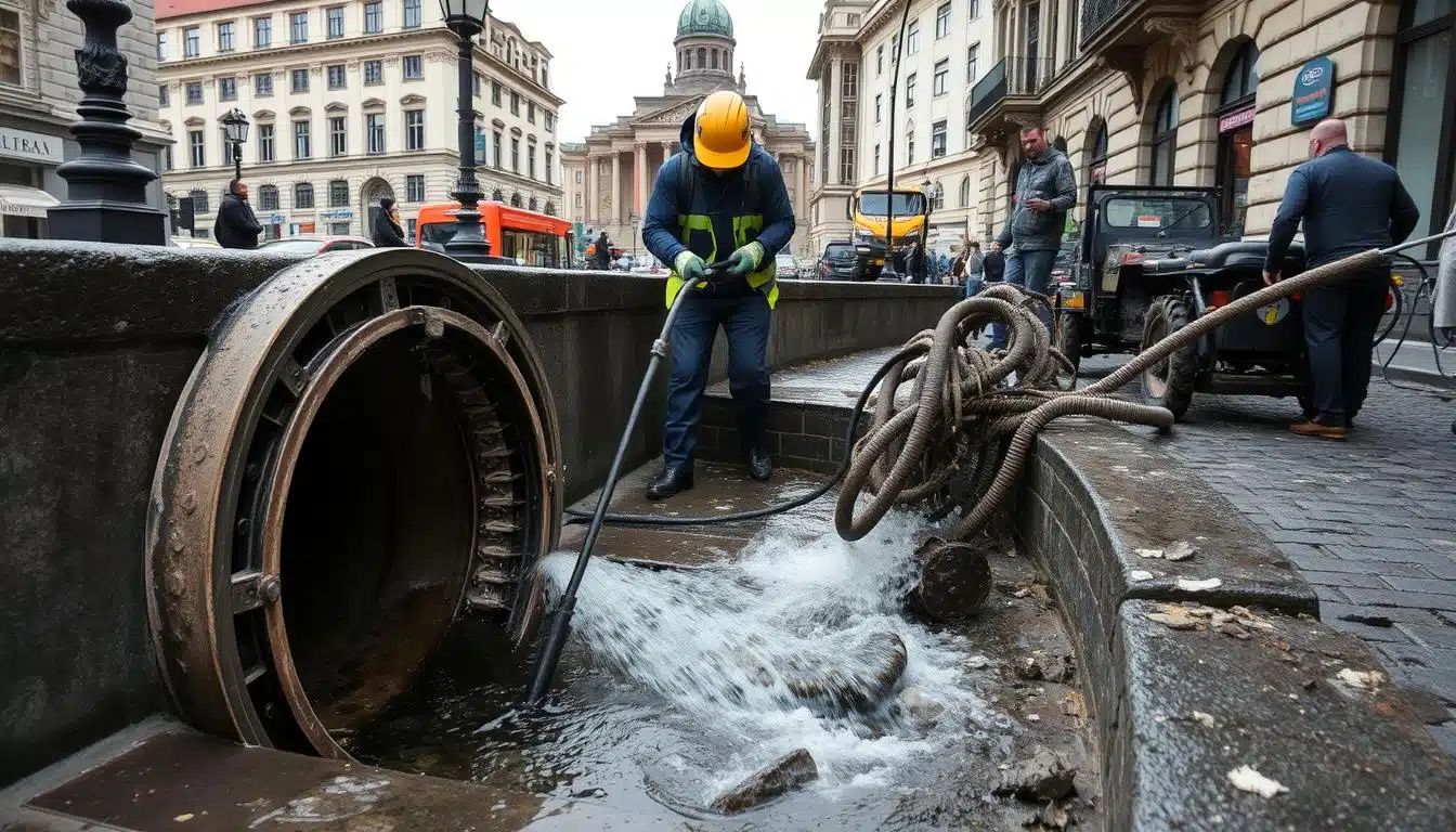 kanal verstopfung entfernen berlin