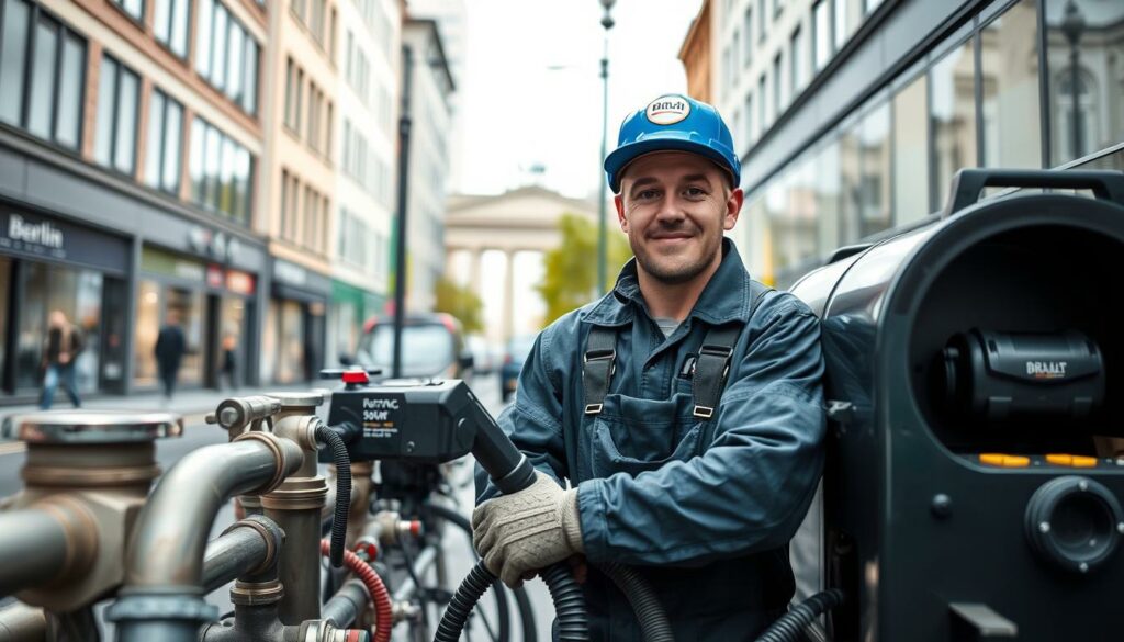 zuverlässiger rohrreinigungsdienst